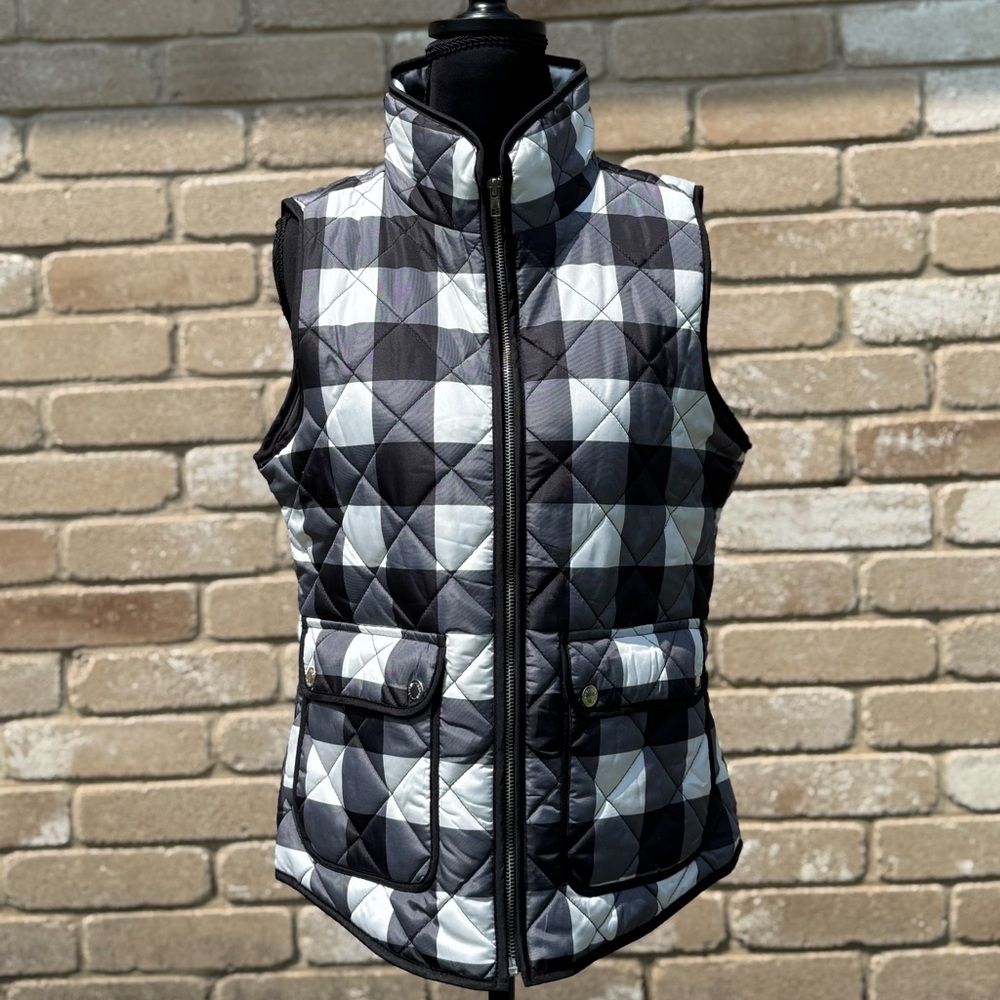 ASPEN Checkered Quilted Vest